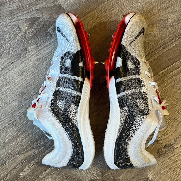 Nike Other - Nike Air Zoom Victory More Uptempo Mens Track Spikes White Red DN6947-111 Sz 10